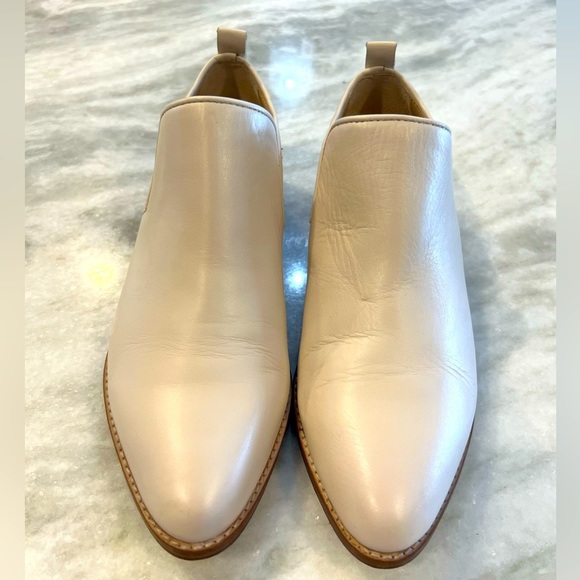 Pour La Victoire Shoes - Pour La Victoire cream ankle boots 8